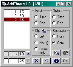 AddTime
