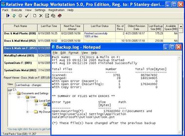 Relative Rev Backup (RRB)