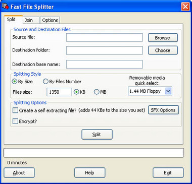 Fast File Splitter