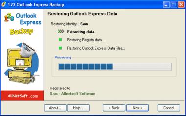 123 Outlook Express Backup