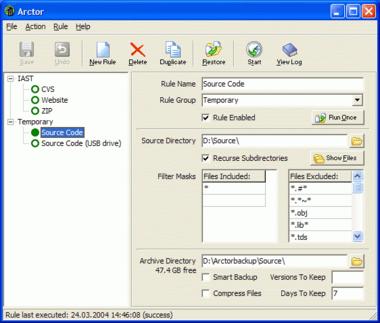 Arctor Disk-To-Disk Backup