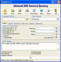 Advanced RAR Password Recovery