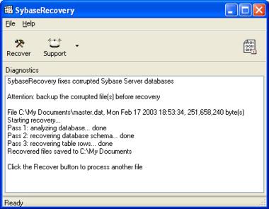 SybaseRecovery