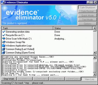 Evidence Eliminator