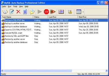 MySQL Auto Backup Professional Edition