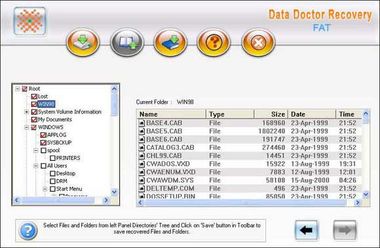 Undelete FAT Partition Data