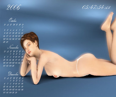 3D Sexy Girl Screensaver