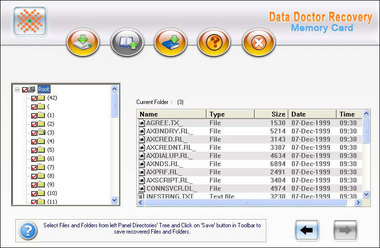 Flash card files undelete tool