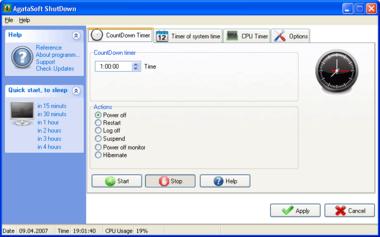 AgataSoft Shutdown Lite