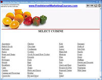 Adsense Recipe Pages Generator
