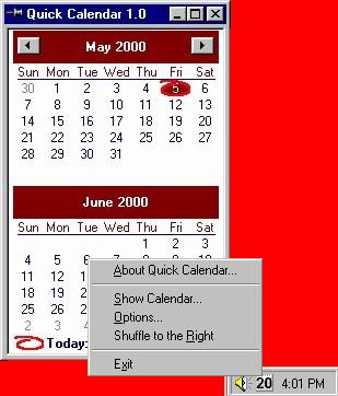 Quick Calendar