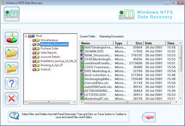 001Micron NTFS partition data recovery