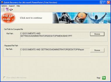 PowerPoint File Recovery