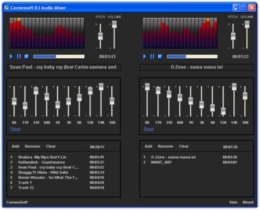 convexsoft dj audio mixer