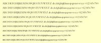 Bentley Font PS