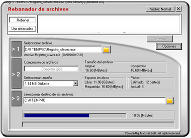 Rebanador de archivos