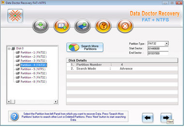 Windows Vista Partition Recovery Tool